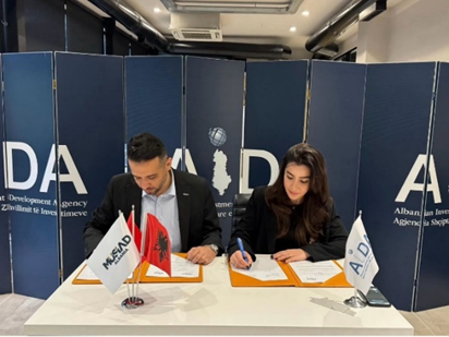 Nënshkrimi i Memorandumit të Mirëkuptimit midis AIDA dhe MÜSIAD Albania