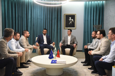 Takim Zyrtar me Kryetarin e Bashkisë Elbasan – Z. Gledian Llatja